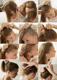 How To French Braid Diy Projects Craft Ideas How To S For Home Decor With Videos Hair Styles Braided Hairdo Braided Headband Updo