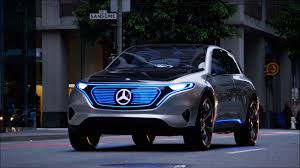 Mercedes Benz Electric Car Concept Eq At The Paris Motor Show Mercedes Benz Unveiled Its New Product Electric Car Concept Benz Mercedes Benz