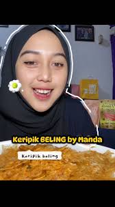 Keripik beling yang rasa nya unik , cocok buat maknan pendamping atau  ngemil gitu aja , rasa nya unik , bumbu nya ngangenin 😍😍😍😍😍 ,  #foodstagram #kuliner #foodblogger #foodies #keripik #ketipikkaca ...