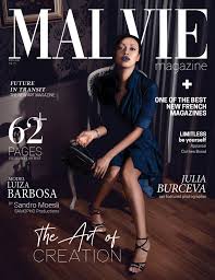 Le magazine de la création d'entreprise. Malvie Magazine The Art Of Creation August Issue 2020 Samopho