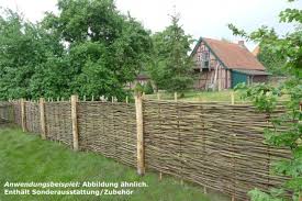 Hiss Haselnusszaun Zaun Garten Zaun Und Flechtzaun