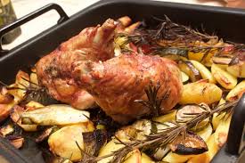 Putenkeule Im Backofen Mit Gemuse Rezept Putenkeule Rezepte Rezepte Und Fleischrezepte