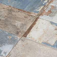 San Juan Azul Porcelain Tile Floor Decor Brick Look Tile Stone Look Tile Flooring