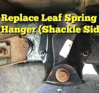 How to Replace a Leaf Spring Hanger with Shackle | 1995 Ford ...