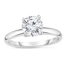 Check spelling or type a new query. 1 1 3 Ct Diamond Solitaire Engagement Ring In 14k White Gold Zales