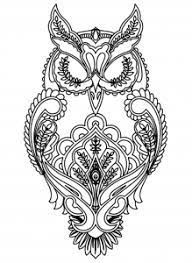 Die anwendung ist wirklich einfach und langlebig. Mandala Eule Malbuch Fur Erwachsene
