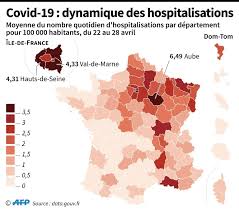 L'agence de santé publique rapporte par ailleurs 3058 cas positifs entre la journée de mardi et mercredi. Departement Vert Ou Rouge Une Premiere Carte Publiee Jeudi Sciences Et Avenir