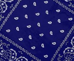 The only skully bandana out there that looks ill, designed straight out of. Blue Bandana Wallpaper Baby Blue Wallpaper Gang Signs Blue Roses Wallpaper