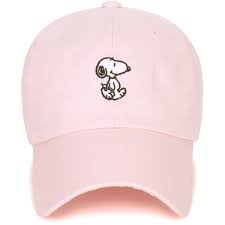 Peanuts Cotton Solid Color Cute Snoopy Embroidery Curved Casual Hat 1 300 Inr Liked On Polyvore Featuring Accessories Fitted Hats Casual Hat Cute Hats