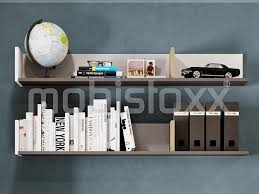 En ce cas, la meilleure solution est de poser une étagère murale! Etagere Murale Ilona 120 Cm Blanc Chene Salisbury Chez Mobistoxx