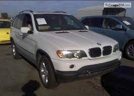 2002 Bmw X5 On Online Auction By November 18 2013 Bmw X5 Bmw Salvage