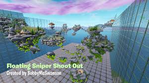 Here are your most engaged and top rising creative games of the week. Floating Sniper Shoot Out Bobbymcswanson Fortnite Creative Map Code