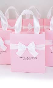 30 Elegant Baby Shower Bags With Satin Ribbon Handles Bow And Etsy In 2020 Baby Shower Gift Bags Baby Shower Party Gifts Baby Shower Bags