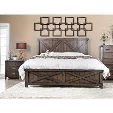 A rustic nightstand can be the perfect storage solution, no matter the size of your bedroom. The Gray Barn Epona Rustic 2 Piece Dark Walnut Bed And Nightstand Overstock 21906905
