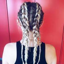 Die Vielen Boxerzopfe Boxerbraids Boxerzopfe Die Vielen Boxer Zopfe Sportliche Frisur Cornrows