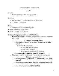 Check spelling or type a new query. Chem Final Study Guide Studocu