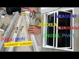 Demikian sekilas tentang cara memperkirkan perhitungan harga peklerjaan kusen aluminium kaca. Jendela Aluminium Cara Membuat Jendela Aluminium Engsel Pivot Youtube