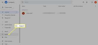 Tap the phone with the contacts to copy. How To Export Your Gmail Contacts