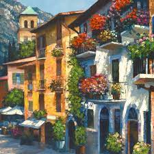 Maybe you would like to learn more about one of these? Village Hideaway Impressionism Howard Behrens Gallery 188576 Qart Com
