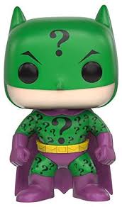 Amazon Com Funko Pop Heroes Villains As Batman Riddler Action Figure Funko Pop Heroes Toys Games