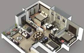 4 gambar sketsa denah rumah 1 lantai 4 kamar tidur 1000 gambar via rumahminimalisanda.com. Berbagai Hal Mengenai Desain Rumah Minimalis 3 Kamar Tagar Berita