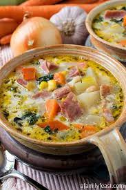 Ham And Vegetable Soup Hearty Soup Recipes Vegetable Soup Recipes Ham Soup