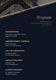 Recognition and graduation program covers. Pin On Design