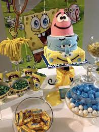 Pin By Lee Annt On Baby Boys Spongebob Birthday Party Kids Birthday Party Spongebob Party