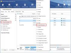 Pin On Disk Partition Management