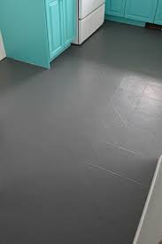 Magnificent Kitchen Floor Paint Ideas With How To Paint A Vinyl Floor Home Furnishings Painted Vinyl Floor Diy Flooring Diy Painted Floors Painted Vinyl Floors