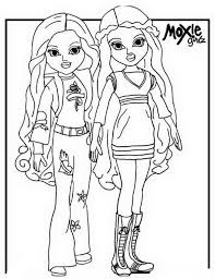 You can also download or link directly to our moxie girlz coloring books and coloring sheets for free ‐ just click on the pictures to view all the details. Moxie Girl Coloring Pages Coloring Home