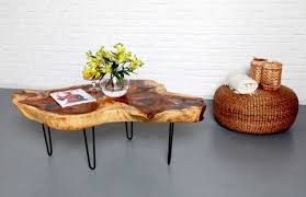 Soft curves deliver a subtle modern spin to the traditional drum shape. Coffee Table Bali Deko Eko