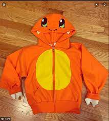 Charmander Hoodie Hoodie Etsy Colorful Hoodies Charmander Costume Diy