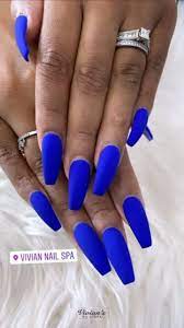 Nail Salon 20109 Vivian Nail Spa Nail Salon Manassas Va 20109 In 2021 Nails Blue Acrylic Nails Short Acrylic Nails Designs