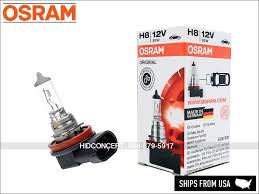 details about h8 osram sylvania original bulb 64212 12v 35w oem dot pgj19 1 germany pack of 1