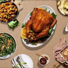 The first thanksgiving feast in the new world can be traced back to the 1621 autumn harvest celebration. Thanksgiving Meal Kit Deliveries And Grocery Store Options Everything You Need To Know Gma