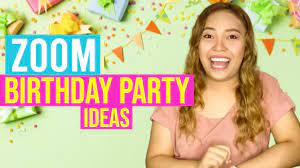 These are the very best zoom party ideas we've tried, why they're so fun, and how to set them up effectively. Zoom Birthday Party Ideas Virtual Party 2020 Youtube