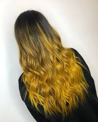 Black And Yellow Hair Color 20 Surprisingly Trendy Yellow Hair Color Ideas Yellow Hair Color Hair Color For Black Hair Hair Styles