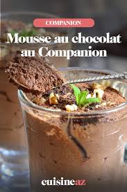 Mousse Au Chocolat Au Companion Recette En 2021 Mousse Au Chocolat Recette Cuisine Companion Cuisine Lidl