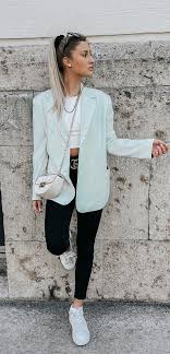 Or, you could opt for a more fitted blazer with a wider pair jeans. 10 Ways To Wear A Blazer Best Blazer Outfits Ideas