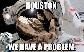 Houston We Have A Problem Lol Funny Star Wars Memes Star Wars Jokes Star Wars Facts