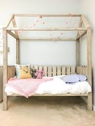 Diy Toddler House Bed Diy Bed Frame Plans Toddler House Bed House Frame Bed