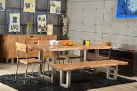 So be sure to check out the main post on modern japanese kitchen designs ideas. Live Edge Single Slab Modern Rustic Industrial Iron Base Dining Table Bench Industrial Dining Room San Francisco By Sierra Living Concepts Houzz