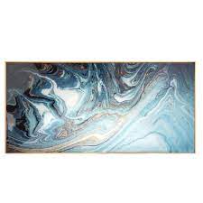 Tableau bleu maison du monde. Toile Et Tableau Deco Tableau Design Mural Opere D Arte Blu Opere D Arte Stampe Blu