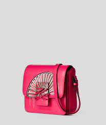 K Autograph Fan Crossbody Bag Karl Lagerfeld Collections By Karl Lagerfeld Karl Com