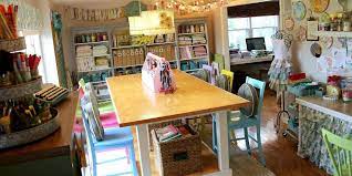 Designed to cleverly fit into any unused space, a custom craft room is the perfect place for scrapbooking, sewing, and painting for everyone. Blogger Craft Room Tour Organizing Craft Supplies