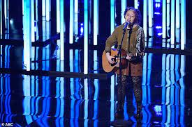 Claudia Conway Is Booted Off American Idol Because She Didn T Stand Out While Singing Duet Daily Mail Online