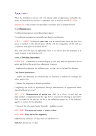 These turn over orders can be an effective tool in getting a defendant to surrender possession of any collateral. Appearance Jida Civil Procedure Code I Lecture Notes Studocu