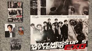 Charts when their fifth album, don't mess up my tempo (s.m. Unboxing Exo Don T Mess Up My Tempo Pt 3 4 Allegro Ver Youtube