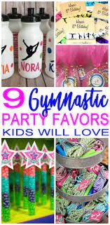 Cool Gymnastic Party Favors Amazing Party Favor Ideas For A Gymnastic Theme Party Birthd Gymnastics Theme Birthday Party Gymnastic Party Sports Party Favors